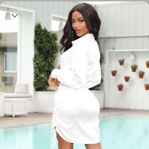 Fashion Nova White Dress
